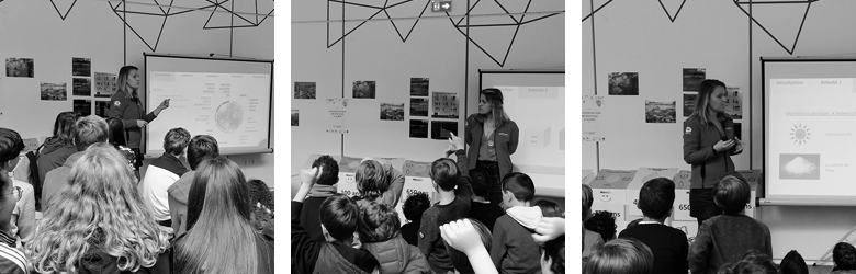 ateliers scolaires à l'aquarium de Lyon